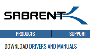 download and setup Sabrent USB-G802 drivers Windows